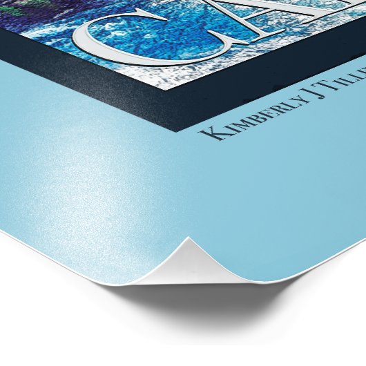 Burney Falls, CA Poster (Ecke)