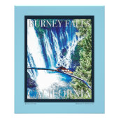 Burney Falls, CA Poster (Vorne)