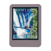 Burney Falls, CA Poster Magnet (Vertikal)