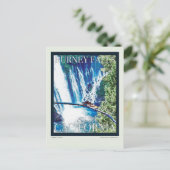 Burney Falls, CA Poster Postkarte (Stehend Vorderseite)
