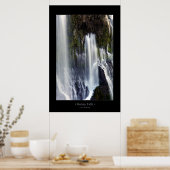 Burney Falls (Farbe) Poster (Küche)
