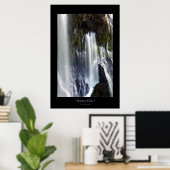 Burney Falls (Farbe) Poster (Heimbüro)