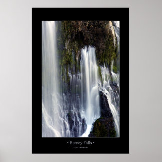 Burney Falls (Farbe) Poster