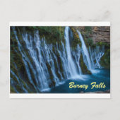 Burney Falls Postcard Postkarte (Vorderseite)