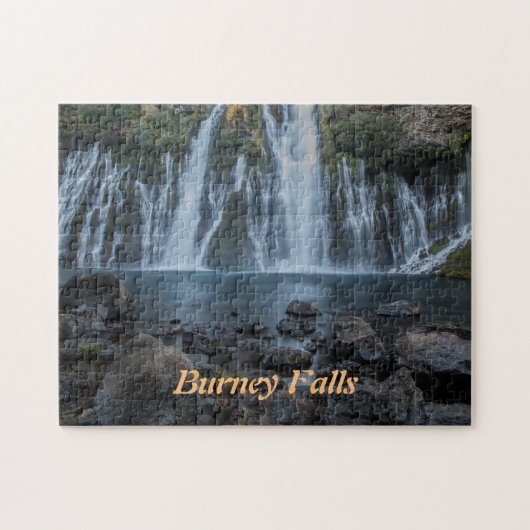 Burney Falls Postcard Puzzle (Horizontal)