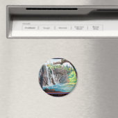 Burney Falls Watercolor Magnet (In Situ (Geschirrspüler))