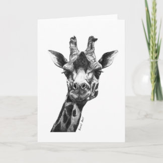 Burney the Giraffe Karte