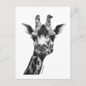 Burney the Giraffe Postkarte (Vorderseite)