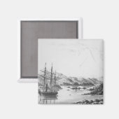 Burney von den Otter Islands Magnet (Vorderseite/Rückseite)
