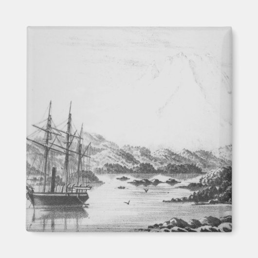 Burney von den Otter Islands Magnet (Vorne)