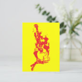 BURNGITAR POSTKARTE (Stehend Vorderseite)