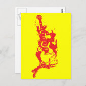 BURNGITAR POSTKARTE (Vorne/Hinten)