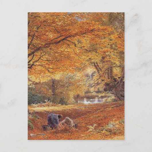 Burnham Beeches - Birket Foster Postkarte (Vorderseite)