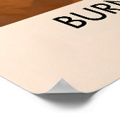 Burnham Beeches Travel Poster (Ecke)