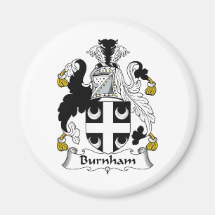 Burnham Familienwappen Magnet