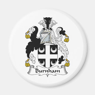 Burnham Familienwappen Magnet