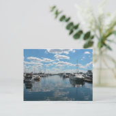 Burnham Hafen - Chicago Postkarte (Stehend Vorderseite)