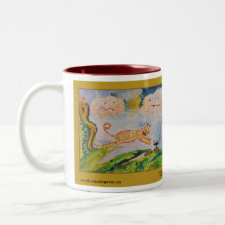Burnham Mädchen-Kunst-Tasse Zweifarbige Tasse