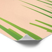 BURNHAM-ON-SEA Sandcastle-Reiseplakat Poster (Ecke)