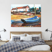 Burnham Overy Staithe Leinwanddruck (Insitu (Schlafzimmer))