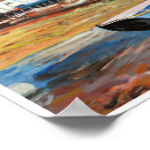 Burnham Overy Staithe Poster (Ecke)