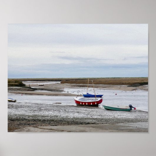 Burnham Overy Staithe Poster (Vorne)