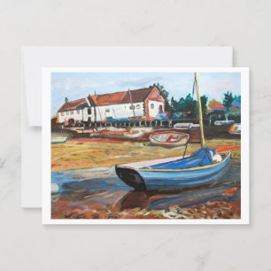 Burnham Overy Staithe Postkarte
