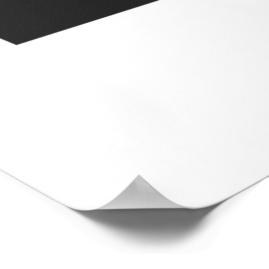 Burnham Planned Bold Star Logo Poster (Ecke)