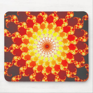 Burnin Ambition - Fraktal Mousepad