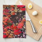 Burning Bush Abstrakt Geschirrtuch (Viertel Falte)