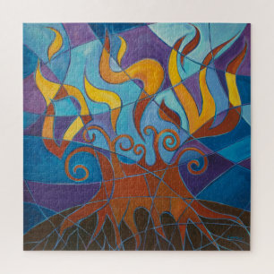 Burning Bush Mosaik Puzzle