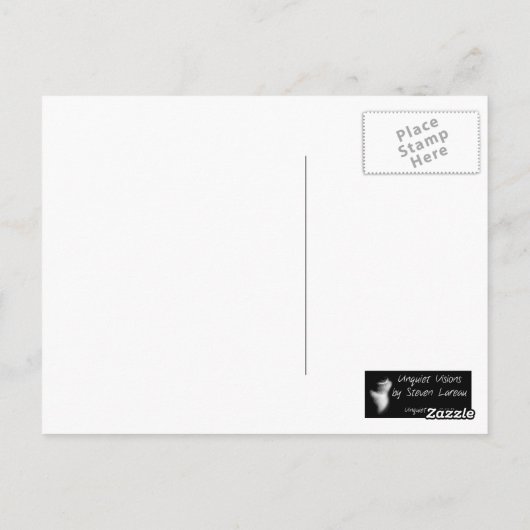 Burning Bush Postcard Postkarte (Rückseite)