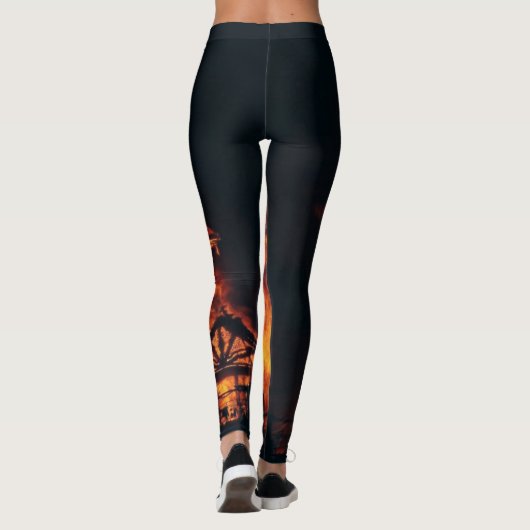 Burning Church Leggings (Rückseite)