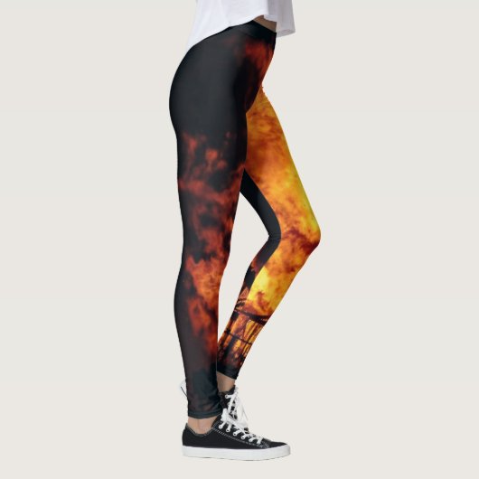 Burning Church Leggings (Rechts)