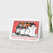 Burning Dumpster Karte (Vorderseite)