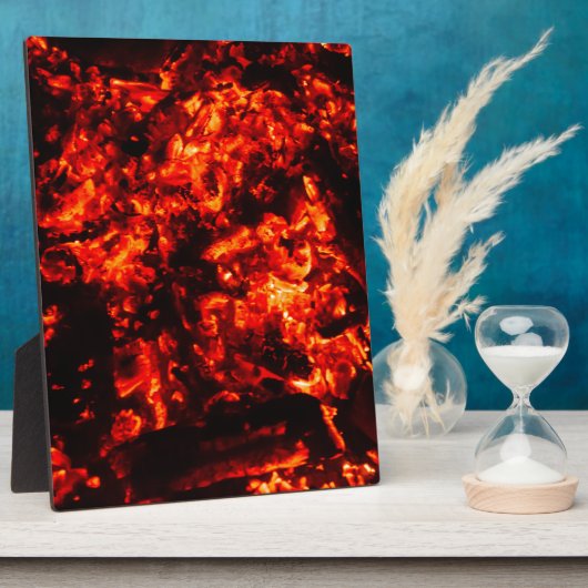 Burning Embers Foto Fotoplatte (Seite)