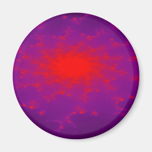 Burning Galaxy Magnet (Vorne)