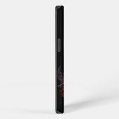 Burning Gitarre Black AI Art iPhone Hülle (Rechte Seite)