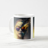 Burning Glasses Classic Tasse, 11 oz Kaffeetasse (Vorderseite Links)
