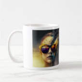 Burning Glasses Classic Tasse, 11 oz Kaffeetasse (Links)