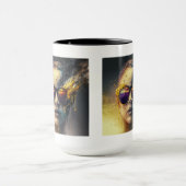 Burning Glasses Combo Tasse, 15 oz Tasse (Zentrum)