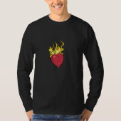 Burning Heart T - Shirt Handy Case Heart Hood (Vorderseite)