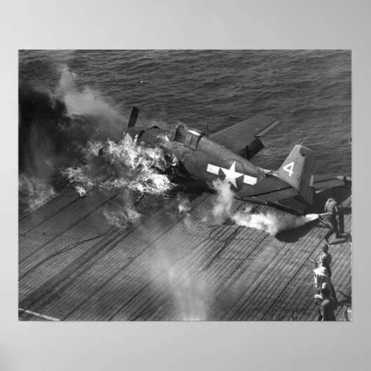 Burning Hellcat Poster (Vorne)