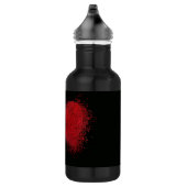 Burning mit Liebe Trinkflasche (Rechts)