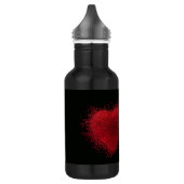 Burning mit Liebe Trinkflasche (Links)