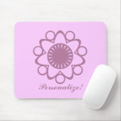 Burning mit Life Blume Mousepad, Lavendel Mousepad (Mit Mouse)