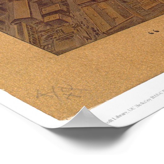 Burning of San Francisco 18-20 April 1906 (1596A) Poster (Ecke)