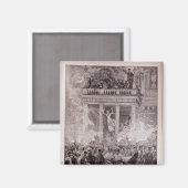 Burning of the Ring Theater, Wien Magnet (Vorderseite/Rückseite)