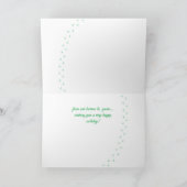 Burning Owl Holidays Feiertagskarte (Innenseite)