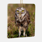 Burning Owl Keramik Ornament (Rechts)